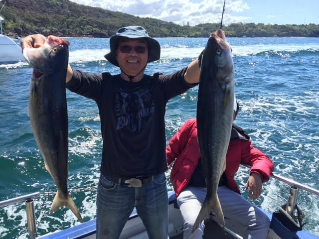 The Australian salmon have arrived